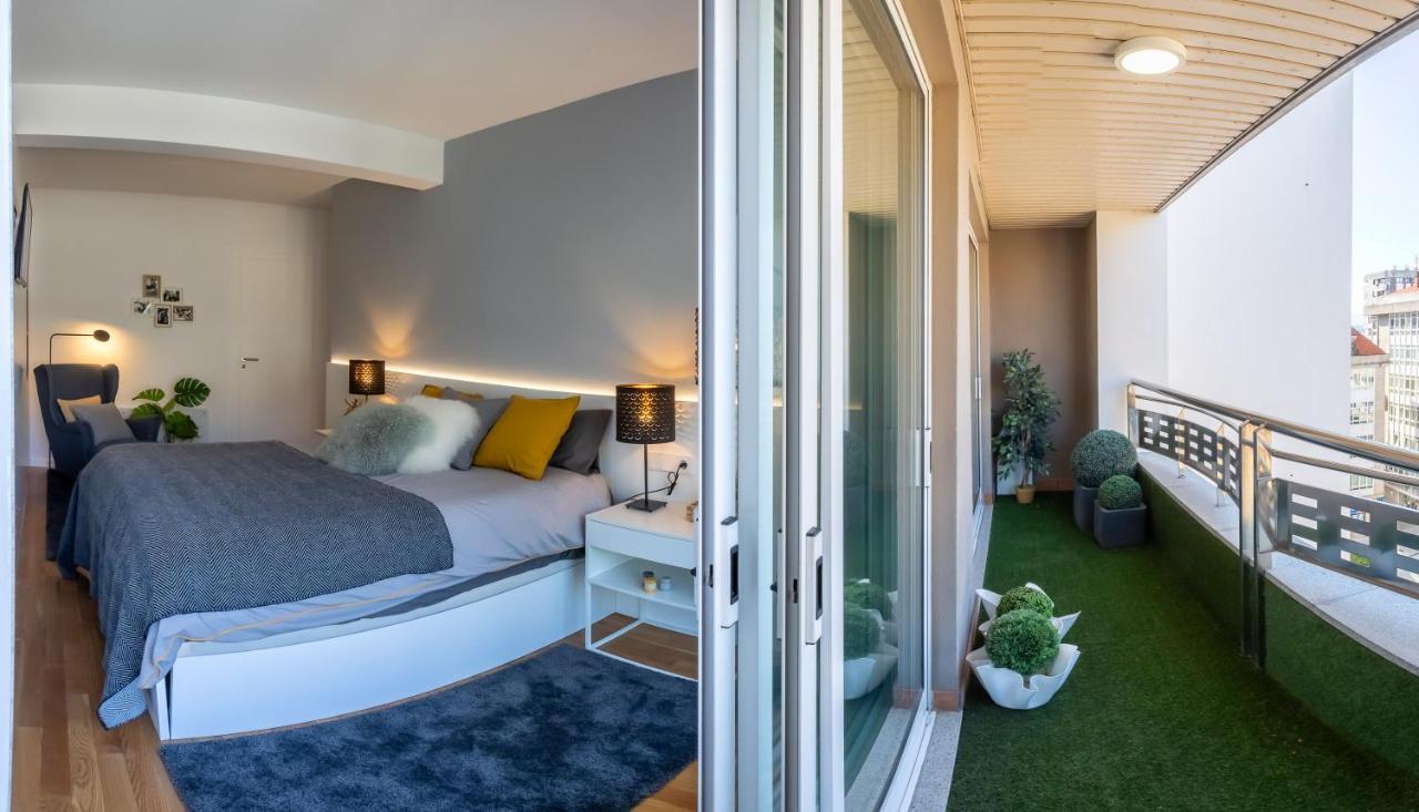 Impresionante Apartamento En Plaza De Galicia Pontevedra Kültér fotó